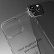 Clear Case Basic “your toughts create your reality”