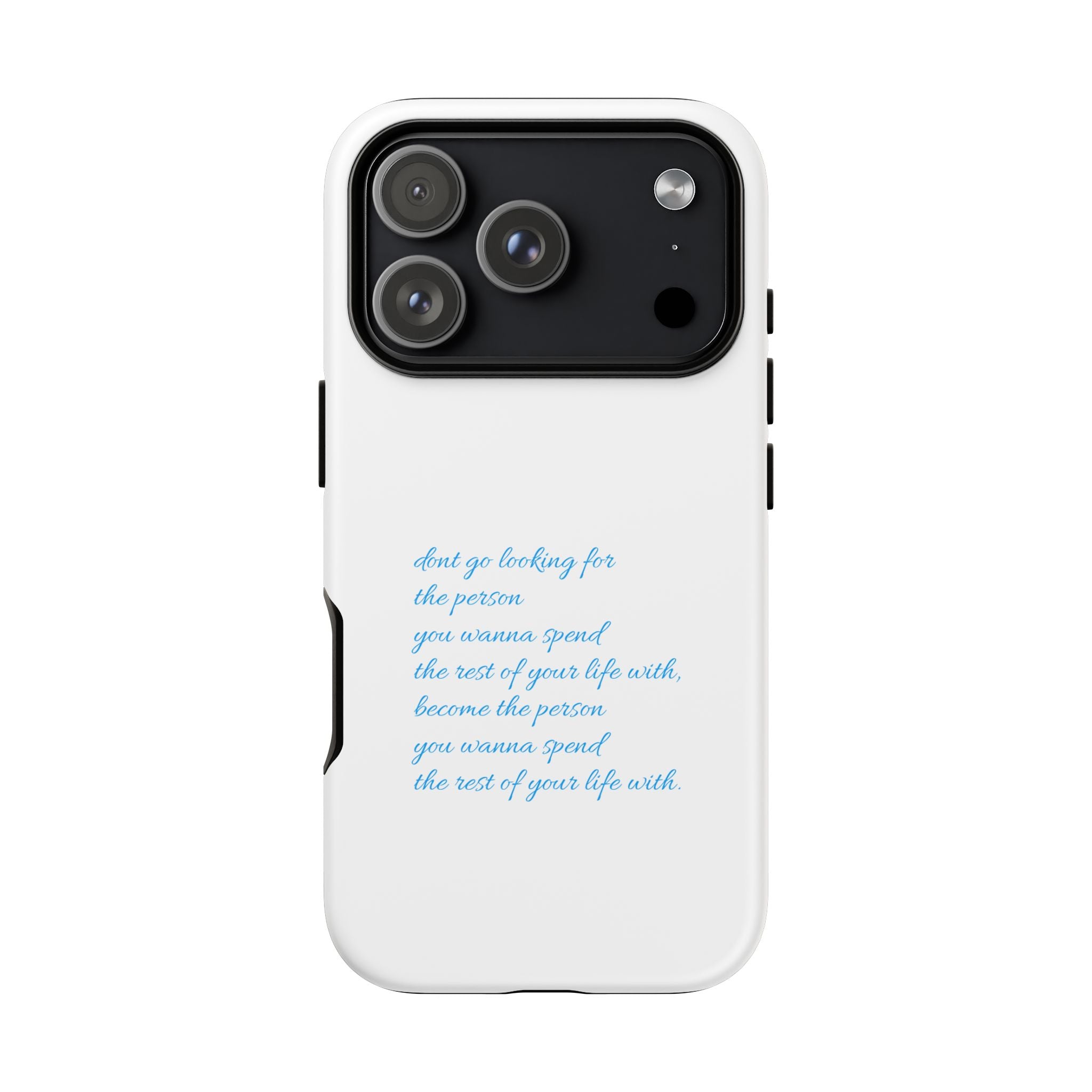 Tough Case “Don’t go looking for the person…”